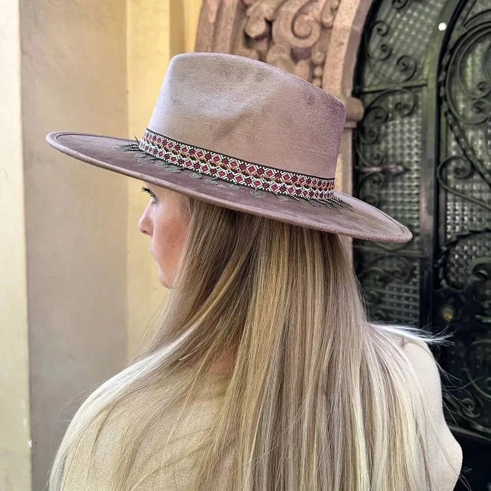 Sombrero Fedora Marrón Oscuro