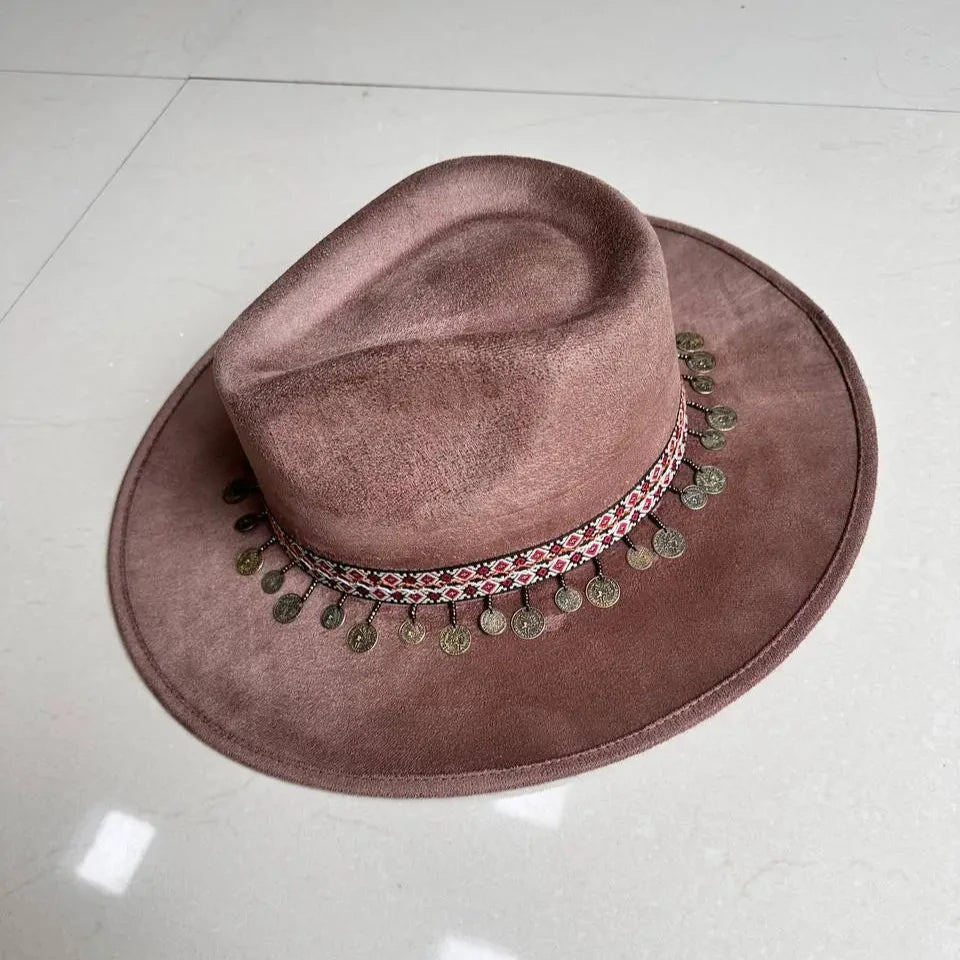 Sombrero Fedora Marrón Oscuro