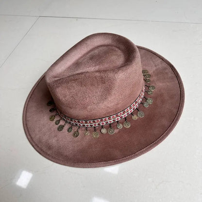 Sombrero Fedora Marrón Oscuro