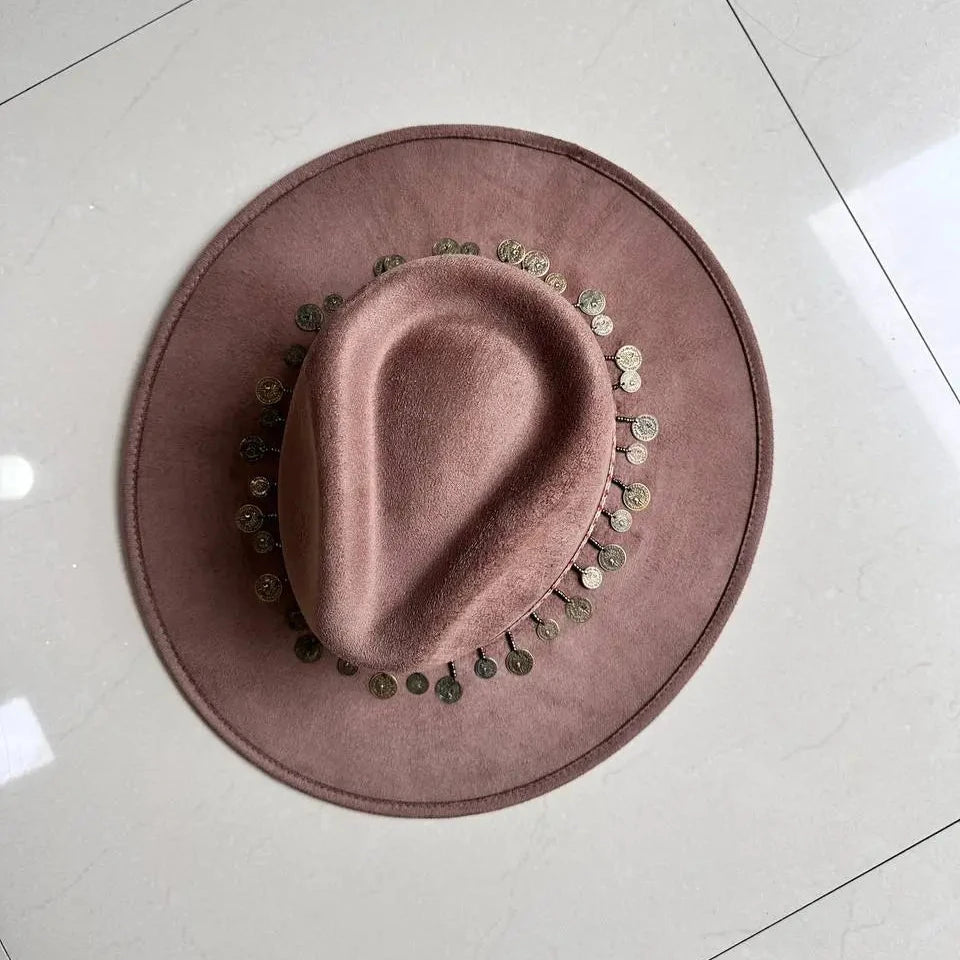 Sombrero Fedora Marrón Oscuro