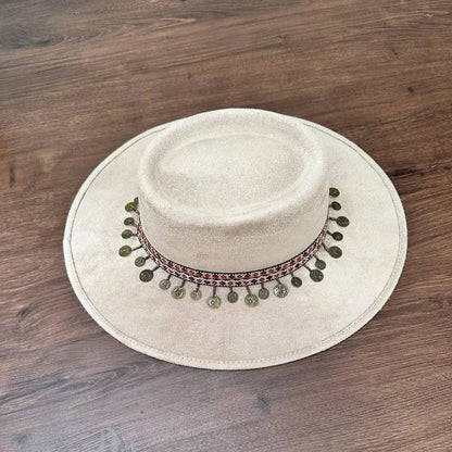 Sombrero beige claro